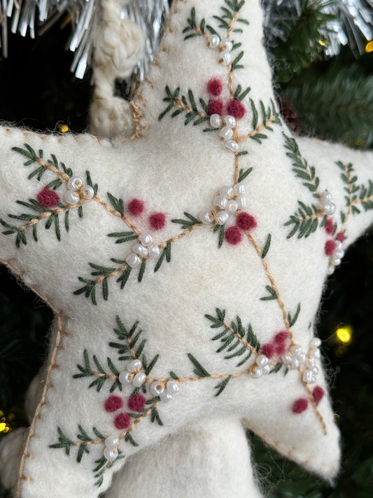 Heirloom Tree Topper Embroidery Pattern