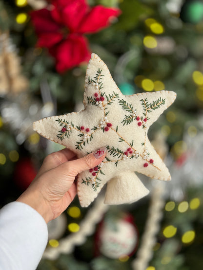 Heirloom Tree Topper Embroidery Pattern