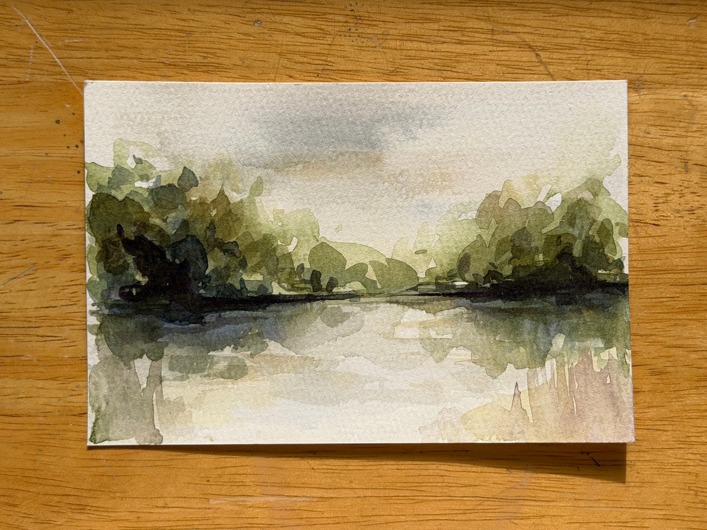 Watercolour Study - Landscape 02