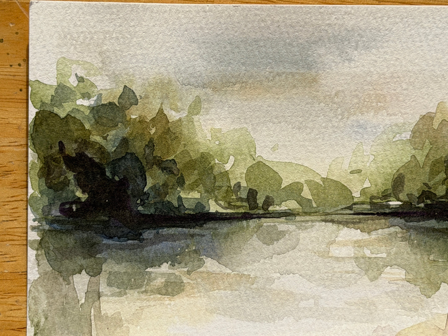Watercolour Study - Landscape 02
